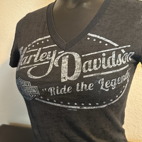 Harley-Davidson burnout tee! - Picture 2 of 5